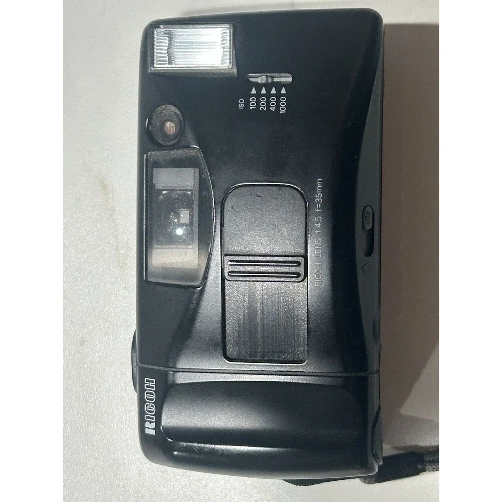 Vintage Film camera RICOH YF-20 SUPER Date Flash Film Photography Retro Fun Gift